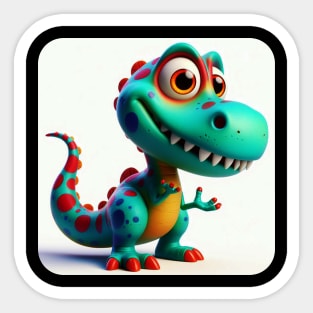 Sparky the Dinosaur #9 Sticker